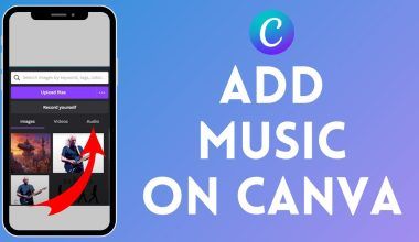 How to add music on canva