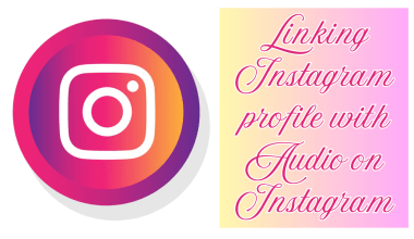 how to link your instagram profile to your audio on instagram