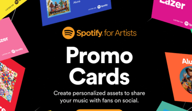 Promo Cards on Spotify