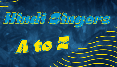 hindi singer name a to z