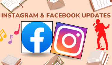 Instagram & Facebook updates for artists