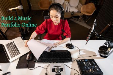 How to Build a Music Portfolio Online