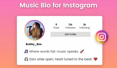 best bio for singers