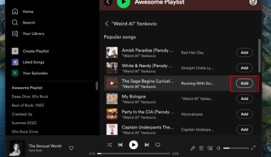 create spotify playlist