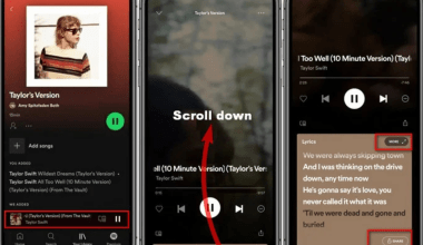 how to enable lyrics on spotify