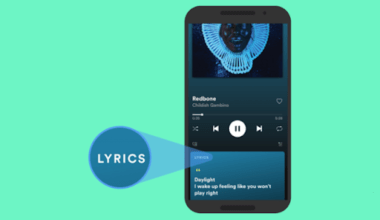 how to view lyrics on spotify