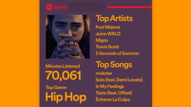 spotify wrapped songs