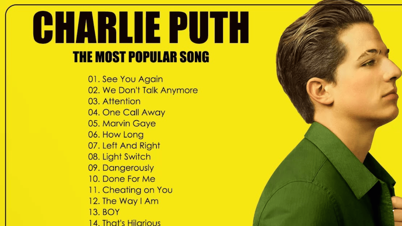 charlie puth songs