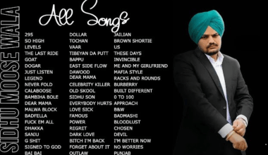 sidhu moose wala all song