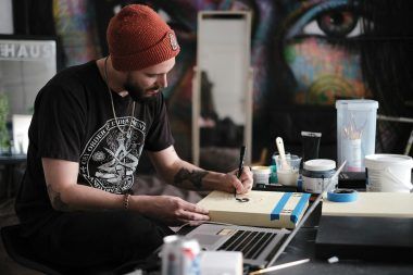 artist visual identity